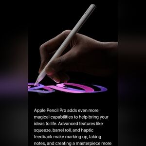 Apple Pencil in Elegant White